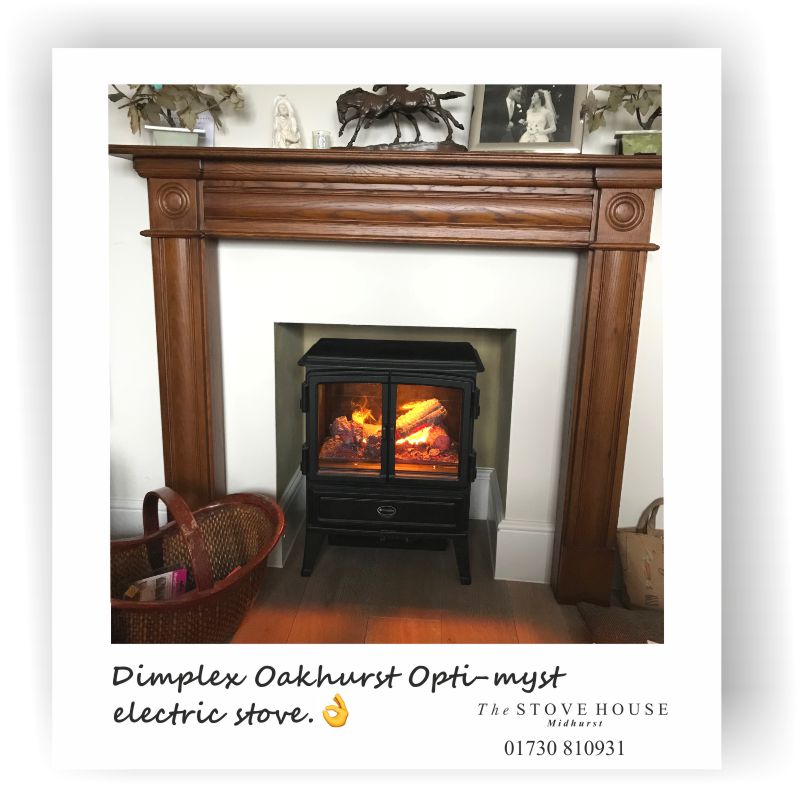 Dimplex Oakhurst Opti Myst Electric Fire Effect Stove