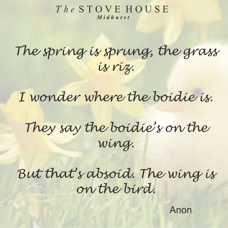 Spring Has Sprung Poem