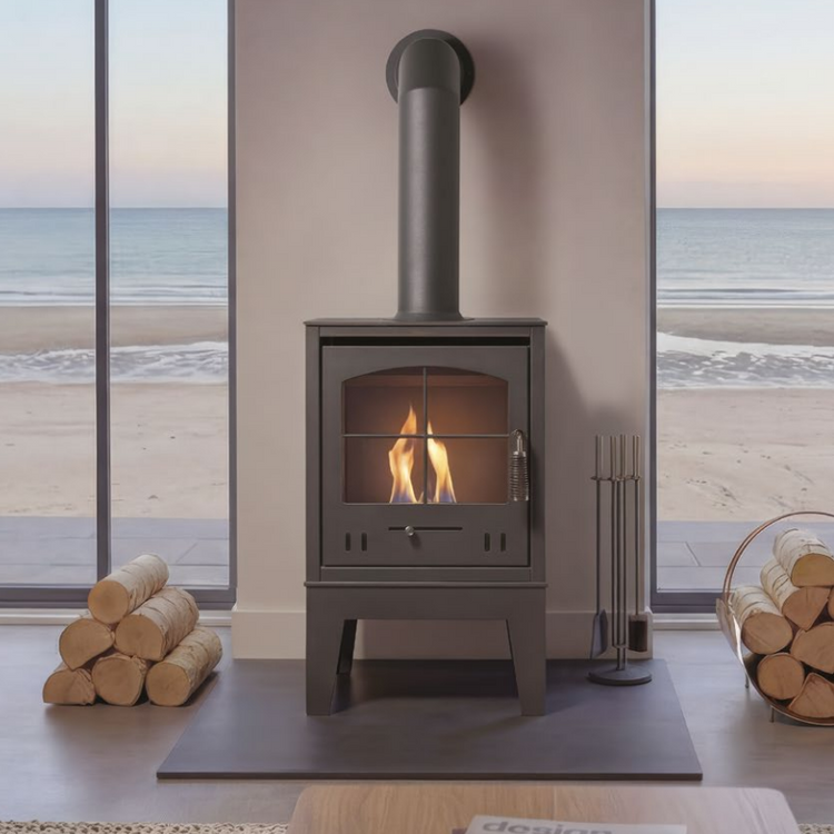 Bioethanol Fires Stoves Fireplaces Heaters, no chimney / flue required. Call The Stove House West Sussex  01730 810931