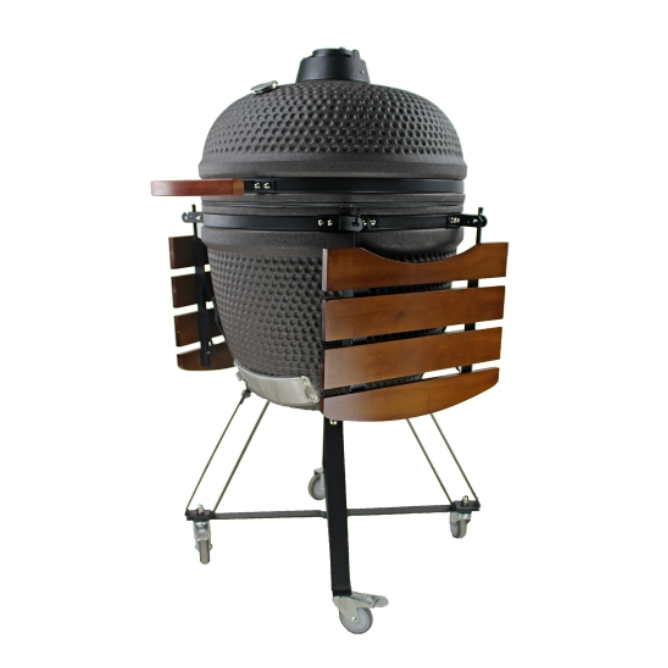 Kamado grill matt black 23" reduced and on offer in our sale. £789 only while stocks last. The Stove house 01730810931