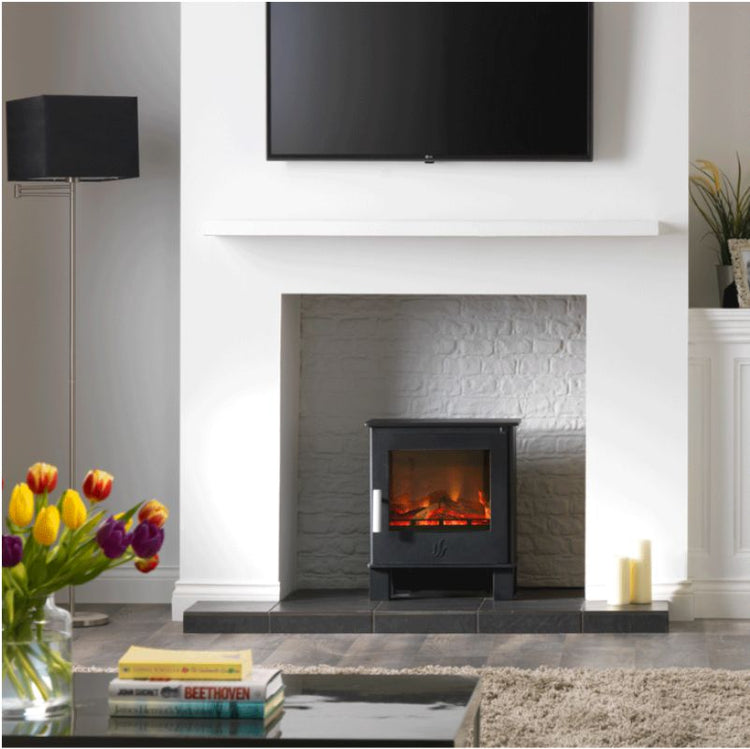 ACR Malvern Electric Stove Supplied and installed by The Stove House, between Chichester and Haslemere. 01730 810931