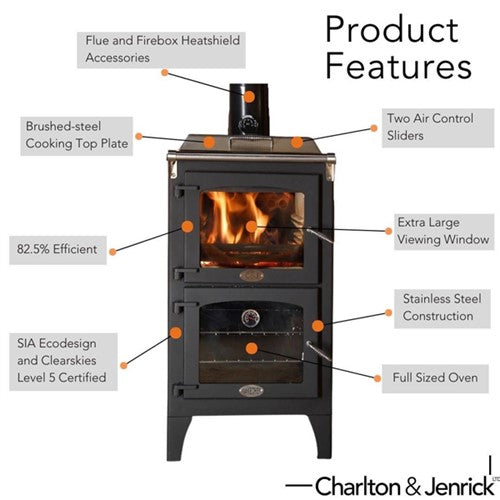 The Go Eco Bakechef - Charlton & Jenrick - The Stove House 01730810931