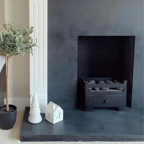Anya Small 3kW Bioethanol Fire Basket. Anya's smaller proportions make it ideal for apartments or rented accommodation, with no smoke, soot, or maintenance, at The Stove House Ltd. West Sussex.
