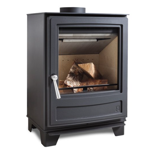 Arada Ecoburn 5 Series 3 Eco Design Ready 2022 multi-fuel stove at The Stove House Ltd. West Sussex.
