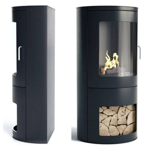 Burford Bioethanol Stove.  No chimney or flue required as smoke free at The Stove House Ltd. West Sussex.