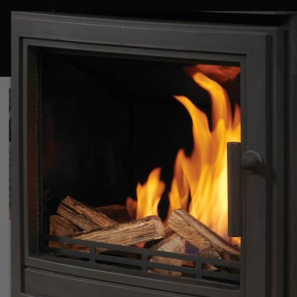 Capital Fireplaces Willow Bioethanol Stove. A real flickering flame without the need for a chimney for an efficient 2-3kW heat output, at The Stove House Ltd, West Sussex.
