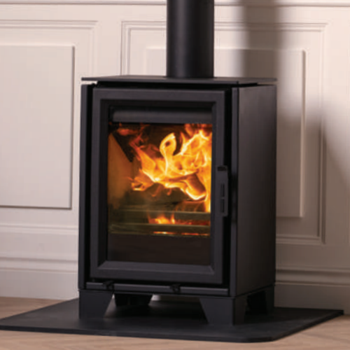 Charlton & Jenrick Fireline Ecostar 5 Freestanding 5kW Wood Burning Stove at The Stove House Ltd. West Sussex.