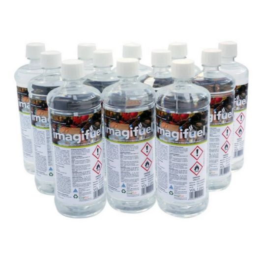 Christmas Scented Premium Bioethanol Fuel - 12 x 1 Ltr Bottles, at The Stove House Ltd. West Sussex.
