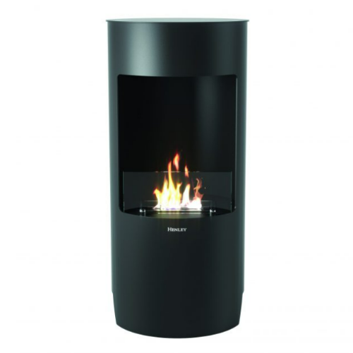 Henley Paris Bioethanol Stove - Black. Combines swanky style with the simplicity of bio-ethanol to create an impressive wood-burner style bioethanol stove at The Stove House Ltd. West Sussex.