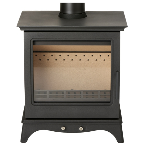 MI-Fires Large Chatsworth 5kW Multi Fuel Stove.  ECODesign 2022, Smoke Control Area Exempt, 81.3% Efficient, A+ Energy Rating at The Stove House Ltd. West Sussex.
