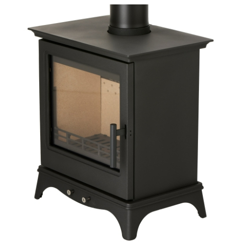MI-Fires Large Chatsworth 5kW Multi Fuel Stove.  ECODesign 2022, Smoke Control Area Exempt, 81.3% Efficient, A+ Energy Rating at The Stove House Ltd. West Sussex.