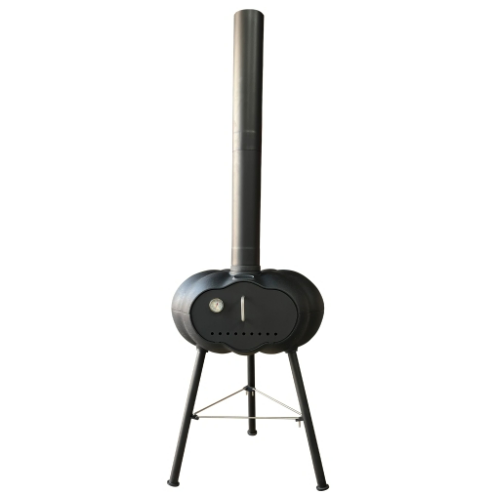 Mi-Fire Al-Forno Wood Fired Pizza Oven - Tall. A beautifully designed and engineered oven worth over £550 that makes perfect, wood-fired pizza at The Stove House Ltd. West Sussex.
