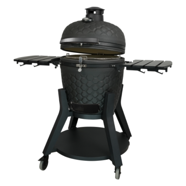 Mi-Fire Kamado Grill Pro - 18" All-in-one BBQ, Grill, & Smoker, at The Stove House Ltd. West Sussex.