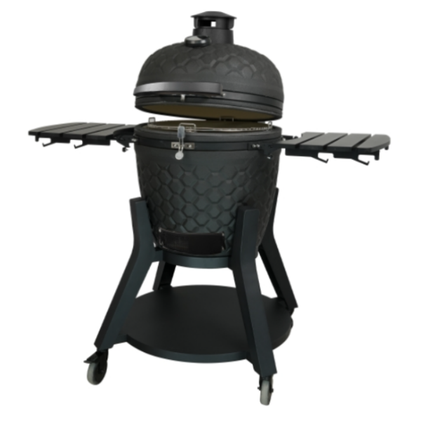 BUNDLE OFFER Mi-Fire Kamado Grill Pro 22" & Accessories Pack, All-in-one BBQ, Grill, & Smoker, at The Stove House Ltd. West Sussex.