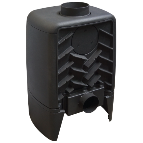 Mi-Fires Medium Firepod 5kW Wood Stove. ECODesign 2022, Smoke Control Area Exempt, 78.8% Efficient, A Energy Rating at The Stove House Ltd. West Sussex.