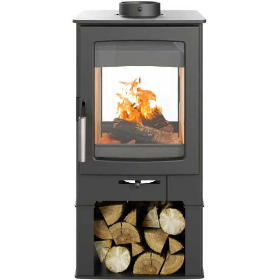 Parkray Aspect 4 Eco Double Sided Woodburning Stove at The Stove House Ltd. West Sussex.