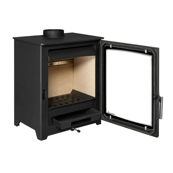 Parkray Aspect 5 Eco Multi Fuel.  A sleek, compact, eco design ready multi fuel stove that delivers a nominal heat output of 5 kW at The Stove House Ltd. West Sussex.