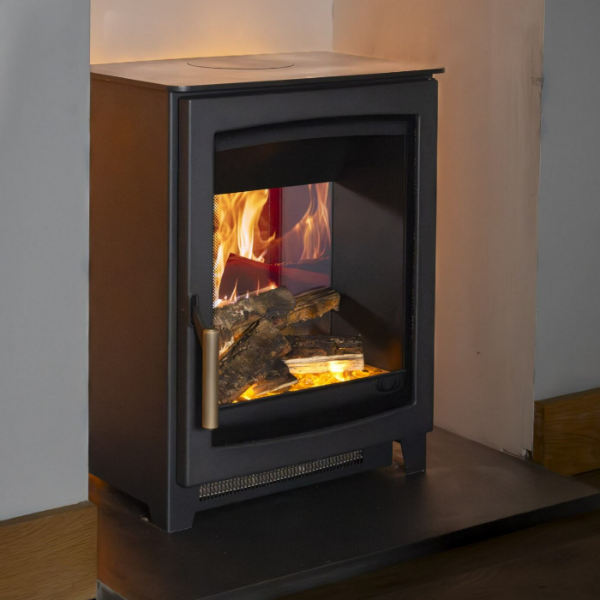 Parkray Aspect 5 Electric - Pure Flame LCD stove at The Stove House Ltd. West Sussex.