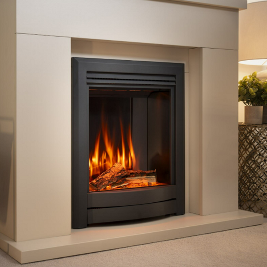 Parkray Arc Inset Electric - Calm Flame LED stove at The Stove House Ltd. West Sussex.