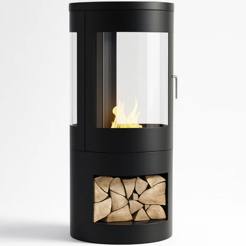 Howarth Bioethanol Black Modern Stove / No Flue at The Stove House Ltd. West Sussex