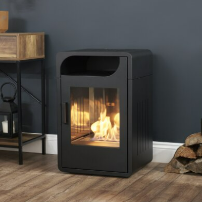 Bellini - Bioethanol Modern Stove that burns bio ethanol eco fuel which means its doesn't need a chimney. Available at The Stove House 01730 810931