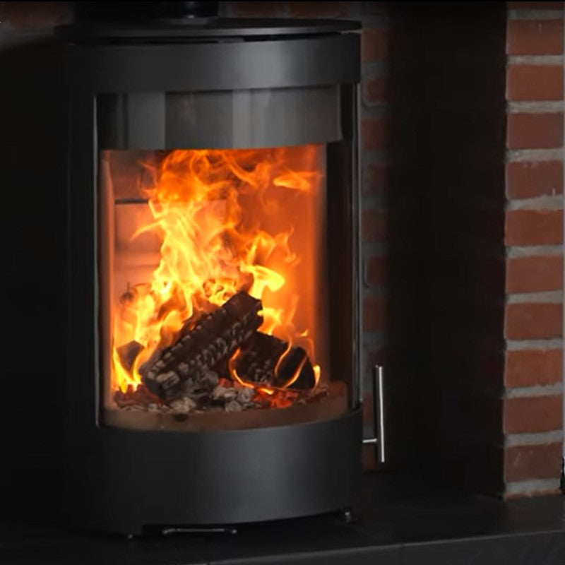 CJ Purevision LPV8 Linea Multi fuel 8kW Stove Charlton and Jenrick fires stoves and woodburners from your local stockist The Stove House in Midhurst Nr Chichester Haslemere West Dean Petworth Pulborough Arundel Storrington and surrounding areas -The Stove House - 01730810931