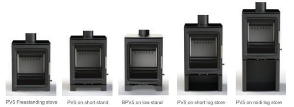 PUREVISION - Charlton & Jenrick PV5 multi-fuel stove