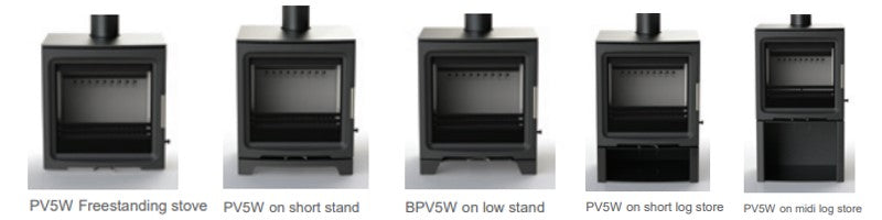 A stunning panoramic 5kW wide stove that shares all the features of the PV5W with the additional benefits of accepting longer logs and greater fuel volumes. The fantastic new technology gives a High Definition flame area that puts all other stoves to shame. The Stove House 01730810931