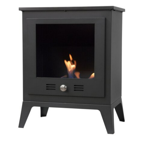 Carino - Bioethanol Modern Stove that burns bio ethanol eco fuel which means its doesn't need a chimney. Available at The Stove House 01730 81093