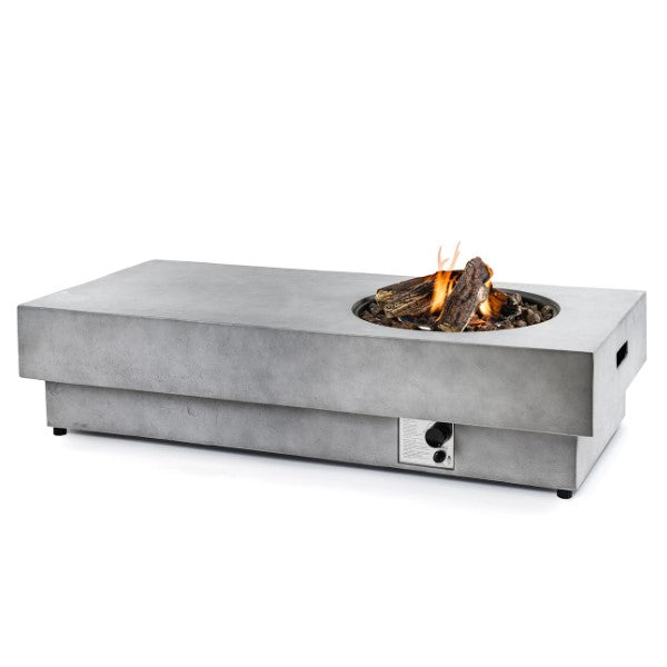 Agni Gas Fit Pit Table - Grey - The Stove House Ltd