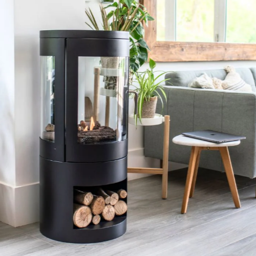 Howarth Bioethanol Black Modern Stove / No Flue at The Stove House Ltd. West Sussex