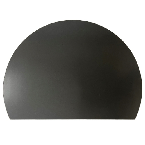 Small Truncated Black Granite Hearth - 800 mm x 580 mm x 20 mm thick at The Stove House Ltd. West Sussex.