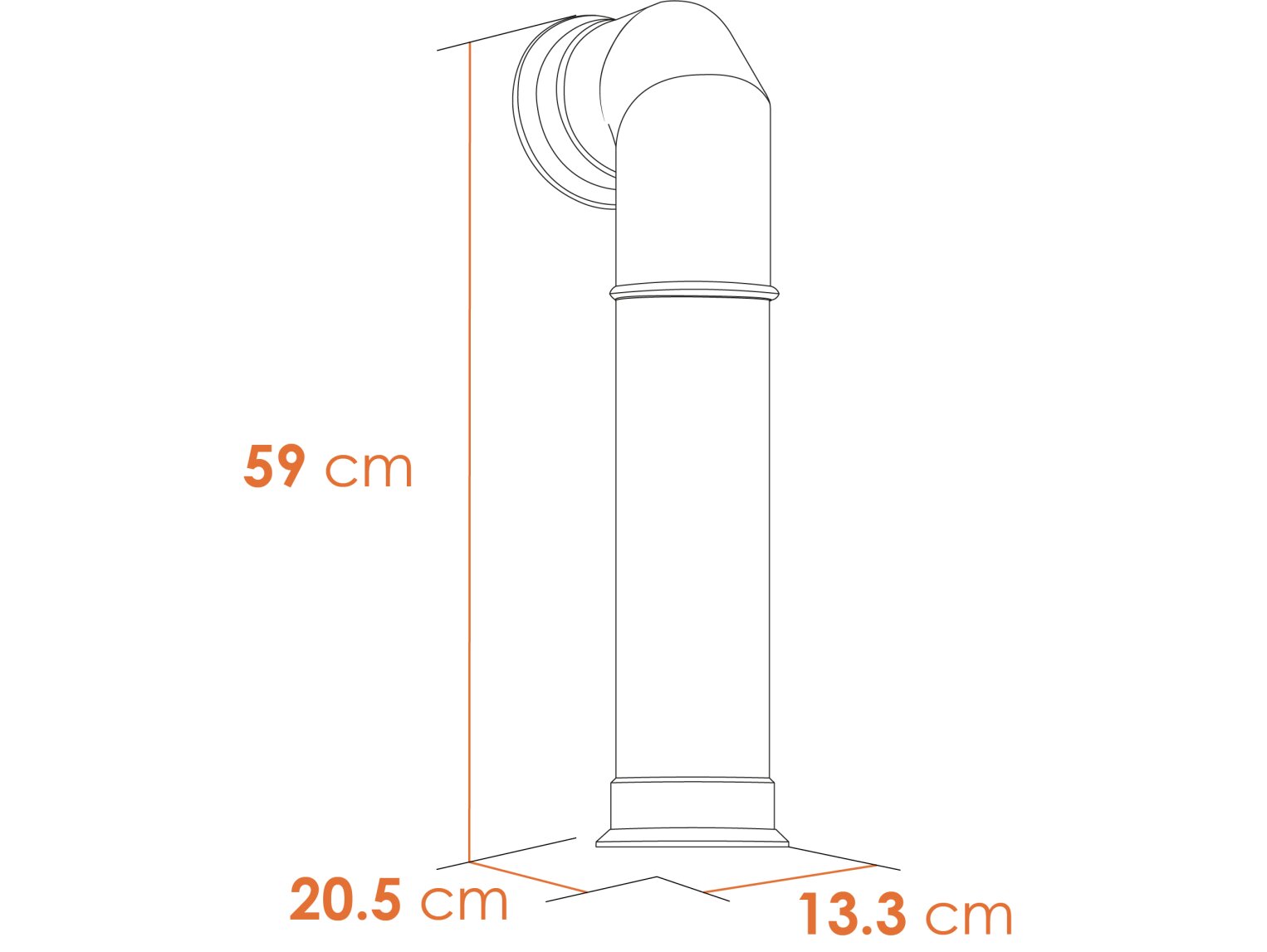 Oko Imitation Flue Pipe - The Stove House