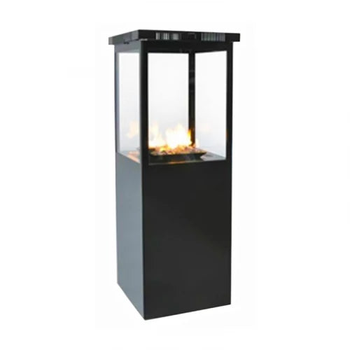 Muztag Mallorca LPG Gas Patio Outdoor Heater with glass top from The Stove House great outdoor heaters from your local stove & fire showroom - The Stove House 01730810931
