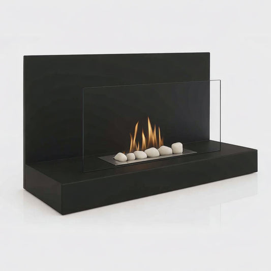 Alden - Bioethanol Fire (Black & White)
