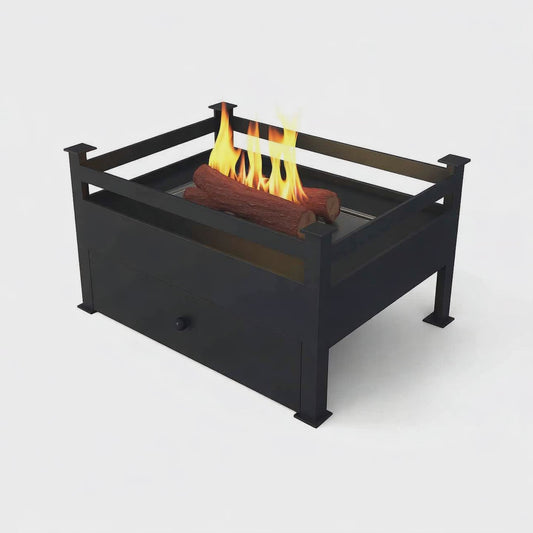 Arkle Bioethanol Fire Basket at The Stove House Ltd. West Sussex.