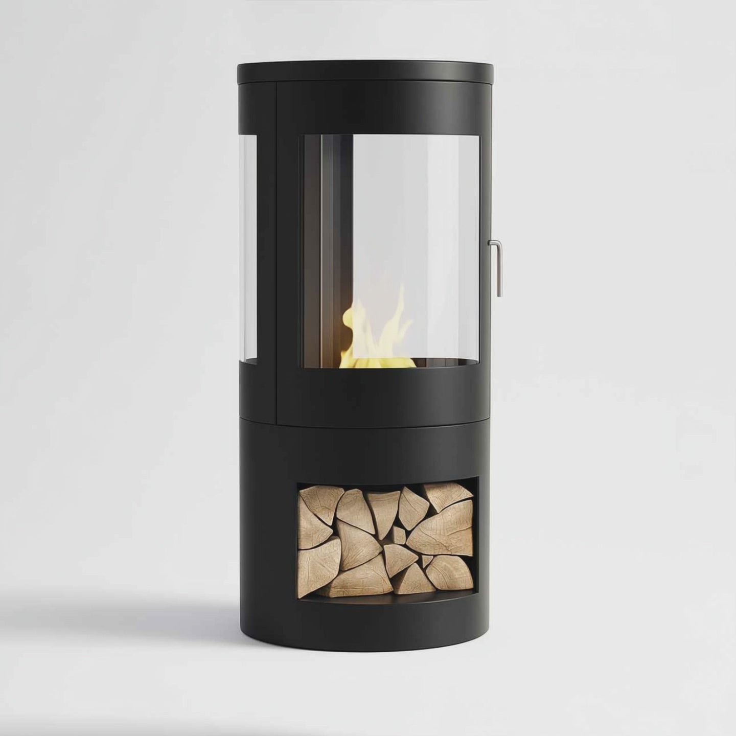 Howarth Bioethanol Black Modern Stove / No Flue at The Stove House Ltd. West Sussex