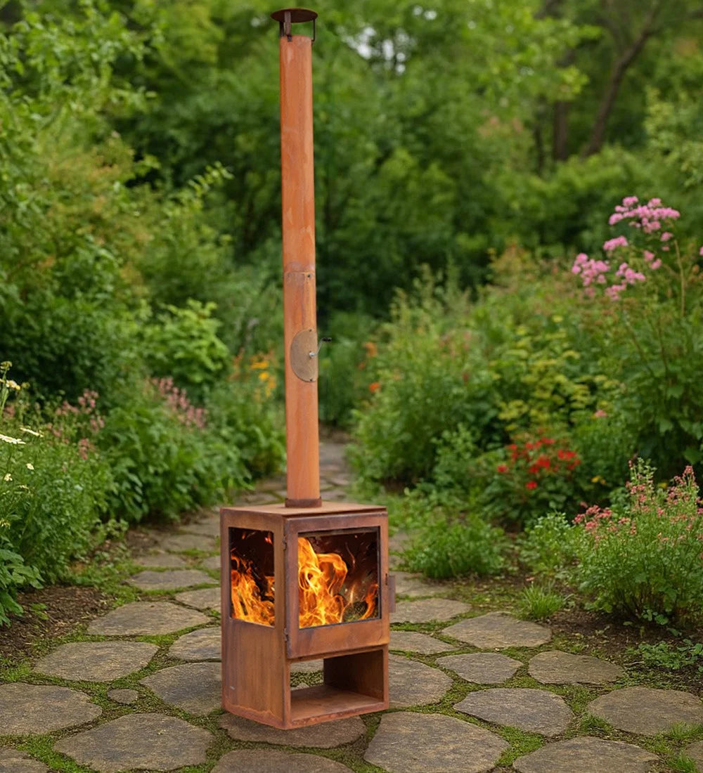 WOODFORD GARDEN FIRE - RUST - The Stove House