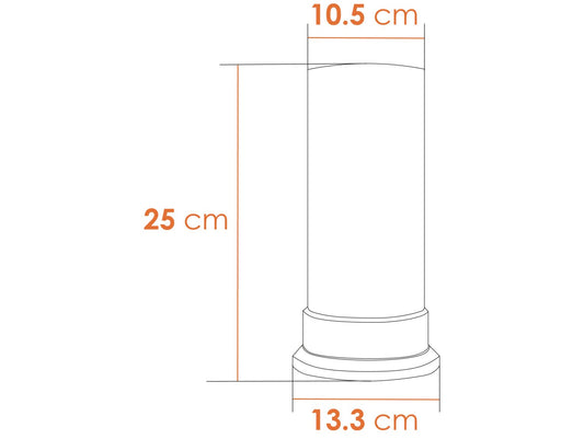 Oko Imitation Flue Pipe - The Stove House