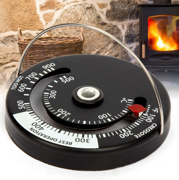 Thermometer is designed to clearly display the temperature of your stove or flue pipe at The Stove House 01730 810931