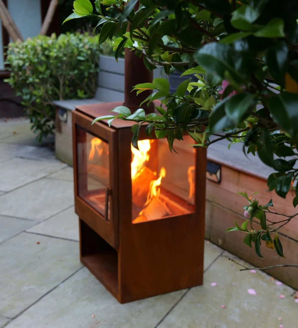 WOODFORD GARDEN FIRE - RUST - The Stove House