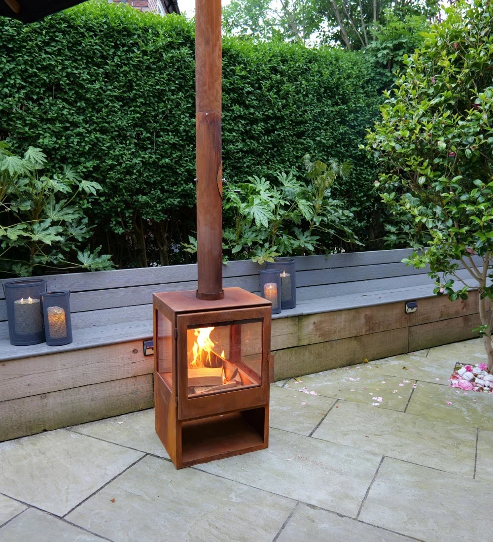 WOODFORD GARDEN FIRE - RUST - The Stove House