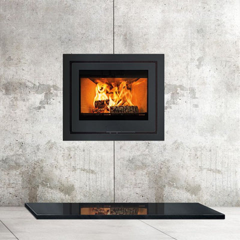 Hunter Di Lusso R6 Inset Woodburning 13 kW Defra Built in Insert Stove –  The Stove House