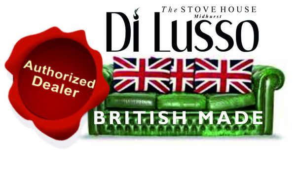 Hunter Di Lusso Euro R5 Woodburner 13kW Modern Defra Contemporary Stove –  The Stove House