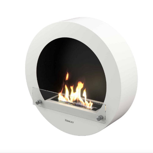 Henley Hamburg Wall-Mounted Bioethanol Fire. The Hamburg is a perfect modern-day wall stove for your home, with no chimney or flue required at The Stove House Ltd. West Sussex