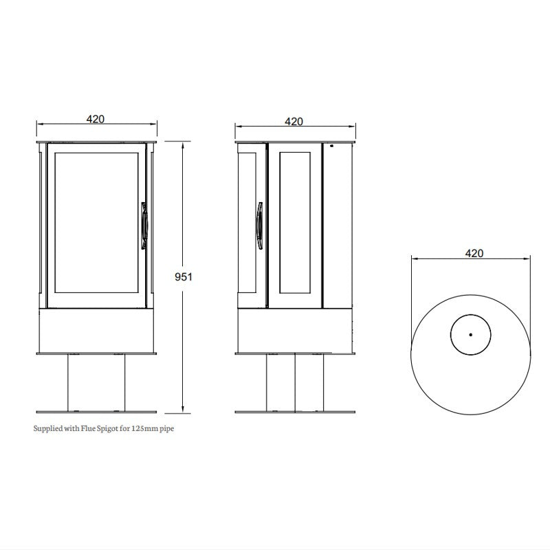 The stove house - SLE42s Electric Stove