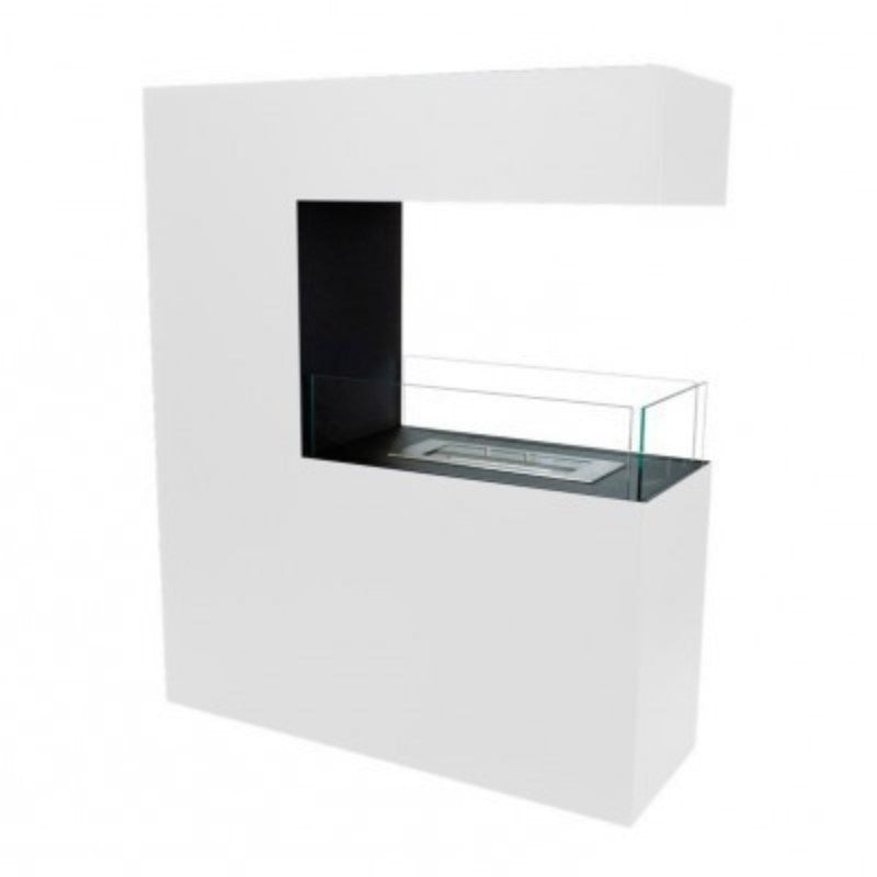 TALL ROOM DIVIDER BIOETHANOL STOVE - The Stove House 01730 810931