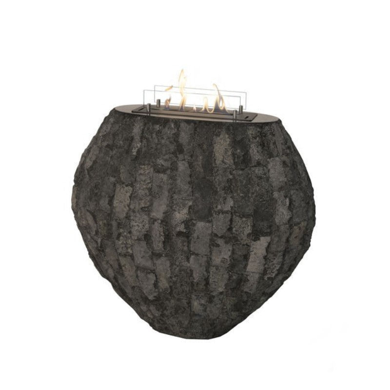 Shigo White Fossil Stone Bioethanol Stove - The Stove House 01730810931