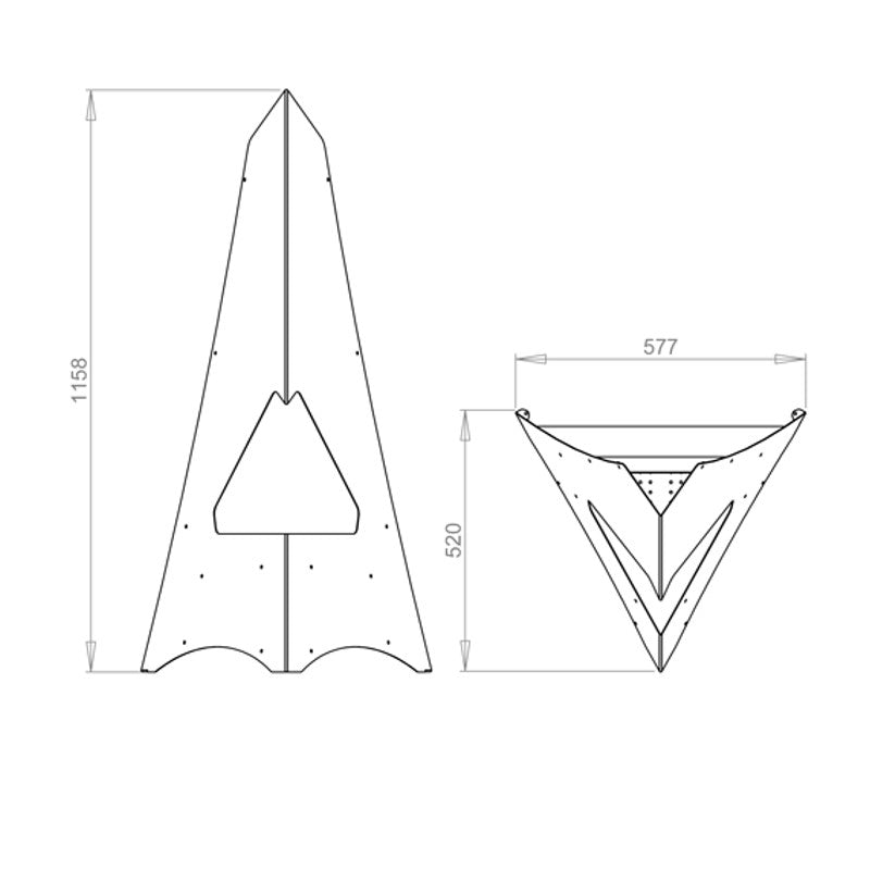 Teepee Chimenea - The stove house