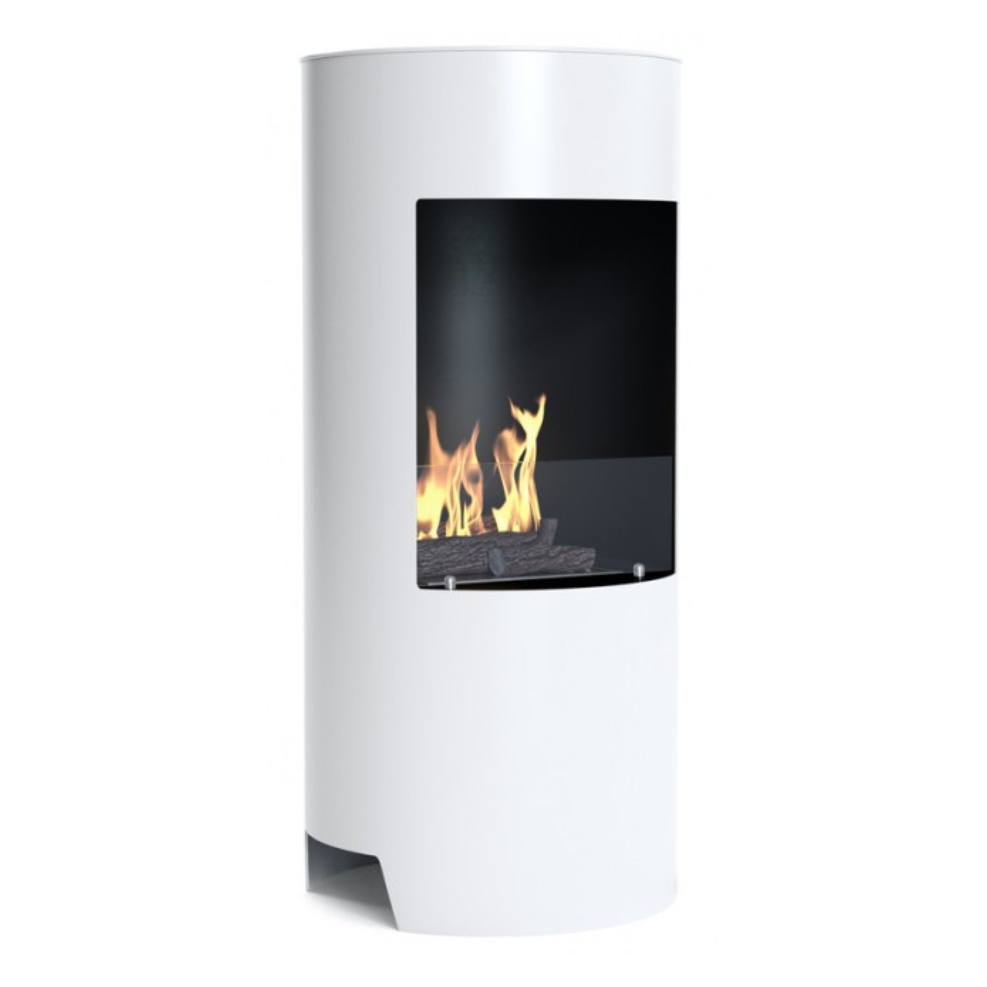Imagin White Stow Bioethanol Open Modern Stove - No Flue Required - The Stove House